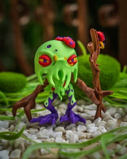 Articulated Swamp Monster 3d model