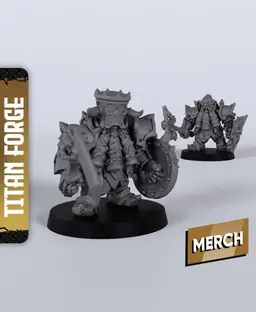 Kashan Vra Warriors - With Free Dragon - 5e DnD Inspired for RPG and Wargamers 3d model
