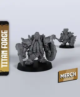 Kashan Vra Warriors - With Free Dragon - 5e DnD Inspired for RPG and Wargamers 3d model