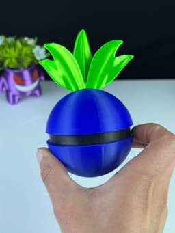 Oddish pokeball 3d model