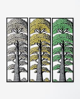 Pine Tree Bookmark 3d model