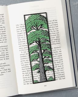 Pine Tree Bookmark 3d model