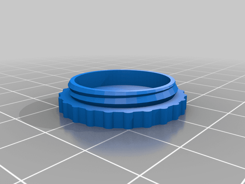 Lid rounded box 3d model