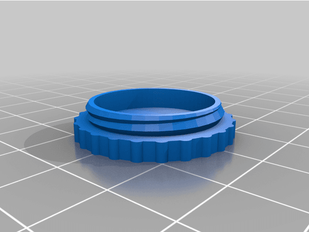 Lid rounded box 3d model