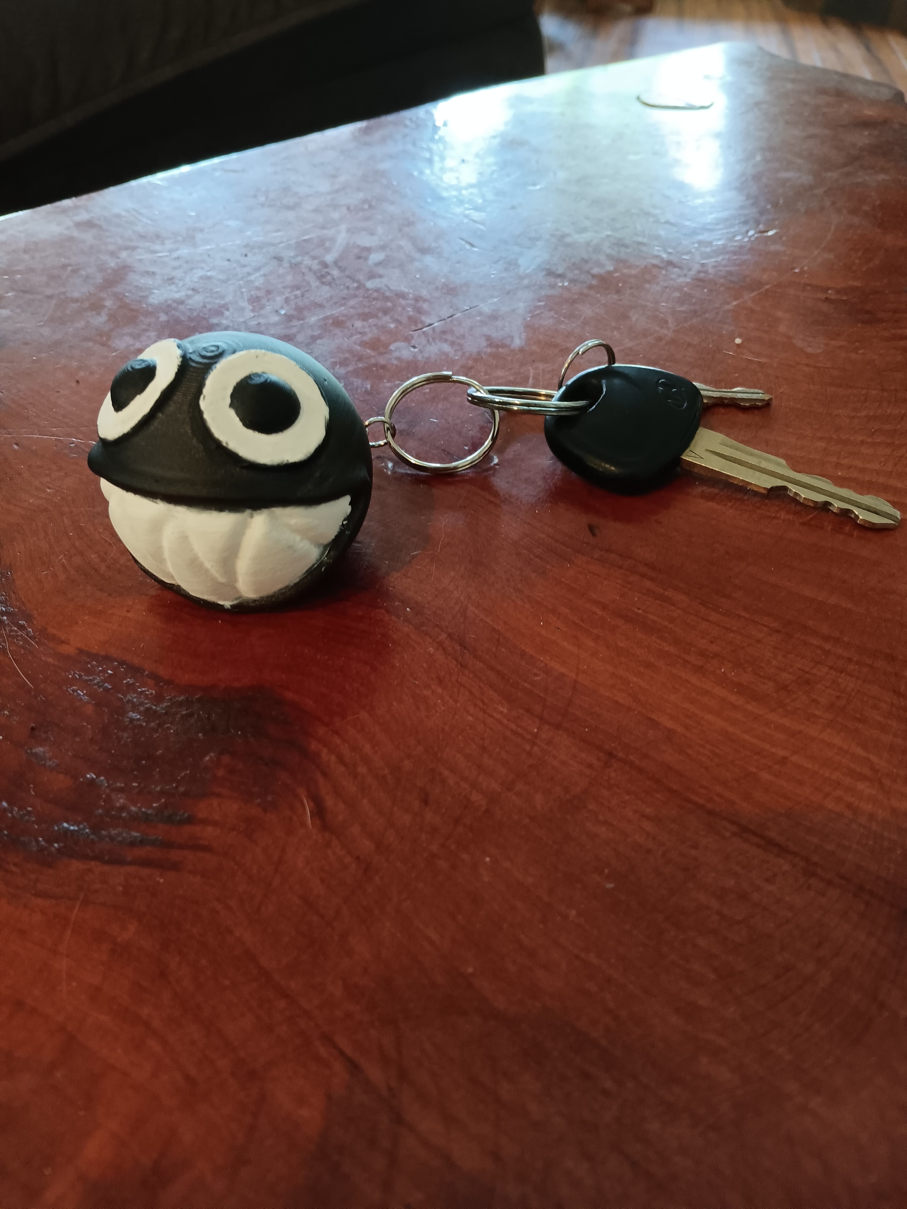 chain chomp keychain 3d model