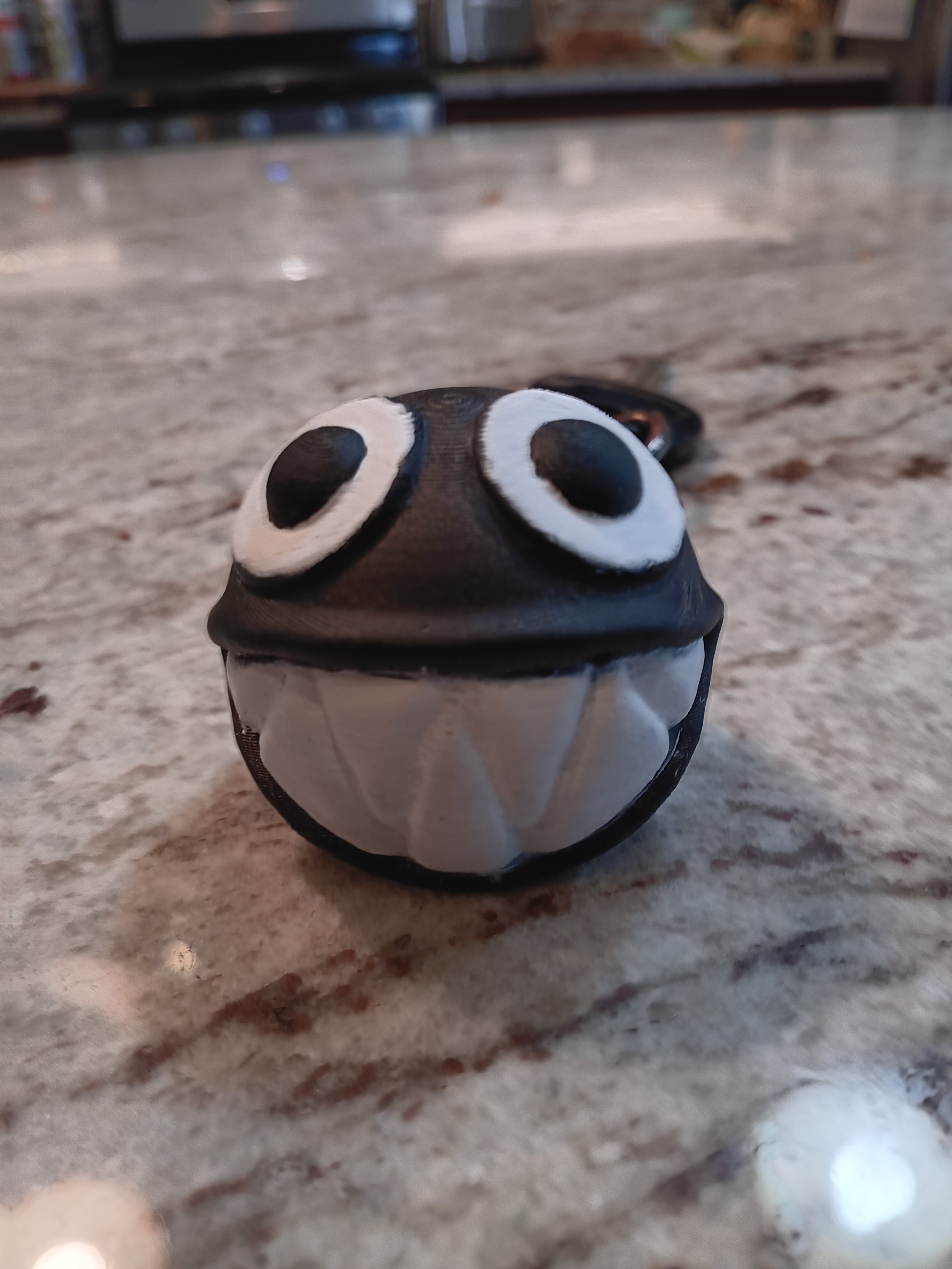 chain chomp keychain 3d model