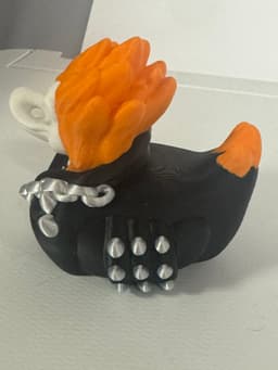 The Rider Duck 3d model