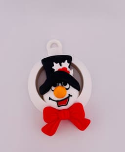 Snowman Ornament Set 3d model
