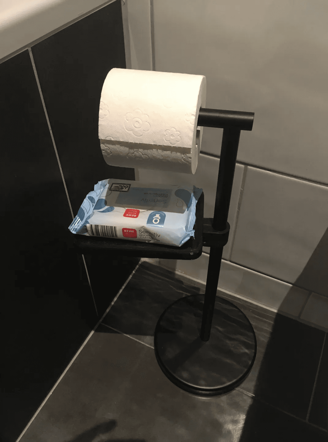 Wet Wipe Holder for Toilet Paper Stand 3d model