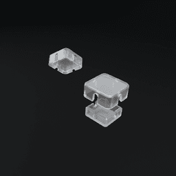 LED string clip-on cap 3d model