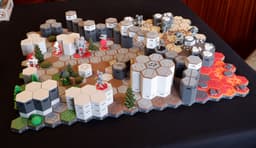 FDMecha Hex Terrain - Extended Core Set 3d model