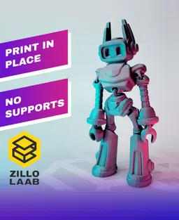 ZILLOLAAB - ZIPPY THE BOT 🤖 3d model