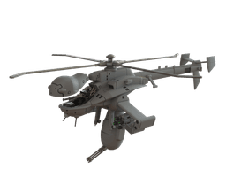 Jigabachi AV Attack Helicopter 3d model
