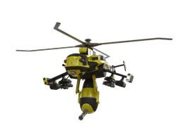 Jigabachi AV Attack Helicopter 3d model