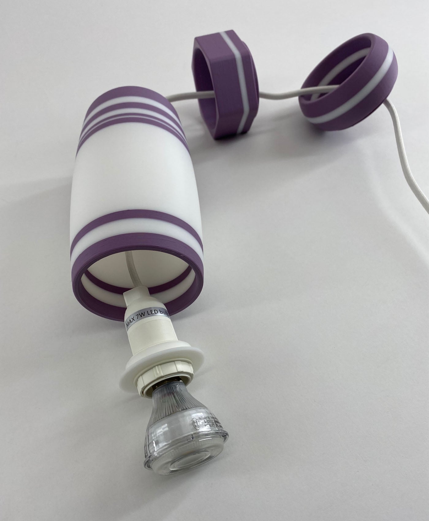 Bangles Pendant Light Lamp Lampshade Lighting Fixture Lantern 3d model