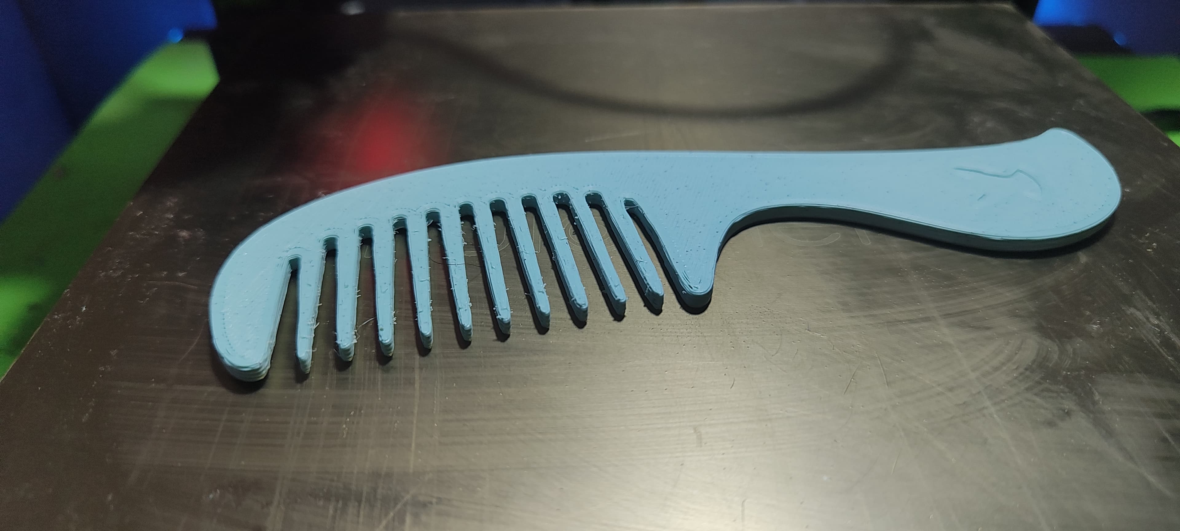 Print with Artillery Genius
Klipper 12 firmware
0.4 nozzle
Settings:
Slicer: OrcaSlicer 1.9
Material: Polymaker - Polyterra
Bed: 65°
Perimeters: 4
Layer height: 0.28
Infill: 20%
Speed: Perimeters: 150 mm/s, External perimeters: 100 mm/s, Infill: 150 mm/s
Acceleration: Max 4500 mm/s2
Supports: None
Print time: 40m
Nice print.