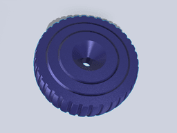 3Dom Spinner Tyre 1 3d model