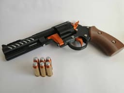 Custom Parts for - Prop Gun | Revolver - Single Action 3d model