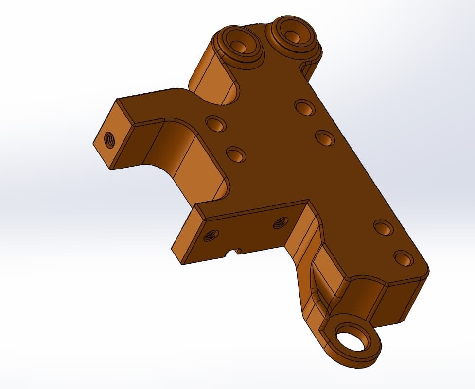 Sidewinder and Genius Hemera REVO XS Adaptor Plate.STL 3d model