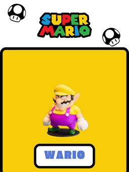 Mario Flag Seahorses 3d model