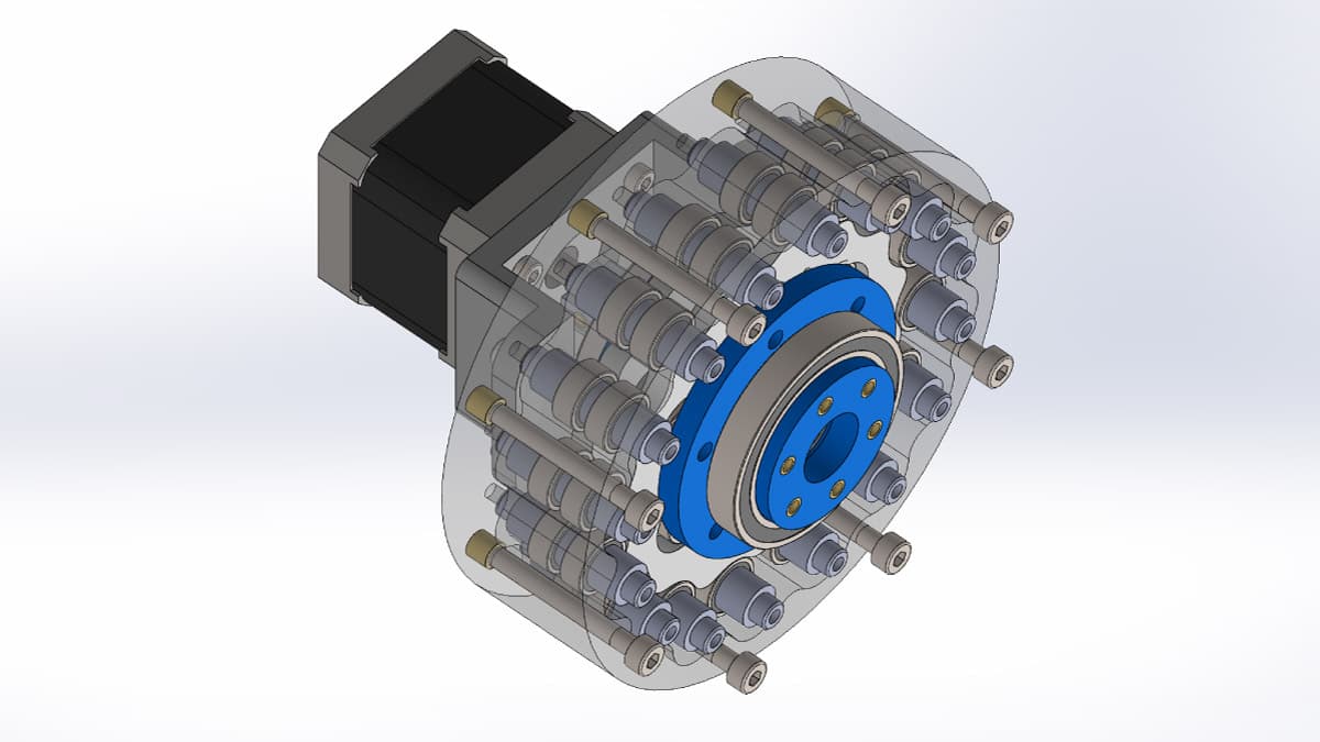 Cycloidal Drive - DIY 3D Printable 3d model