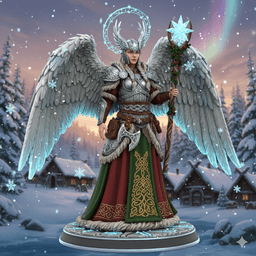 The Winter Sovereign – Celestial Guardian of the North 3d model