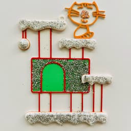 Christmas Ornaments Dog & Cat 3d model
