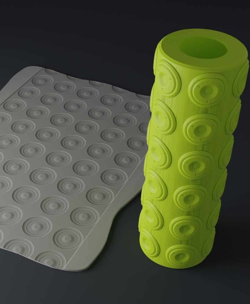 Texture Rollers - Dots Vol.2 (4-6) 3d model