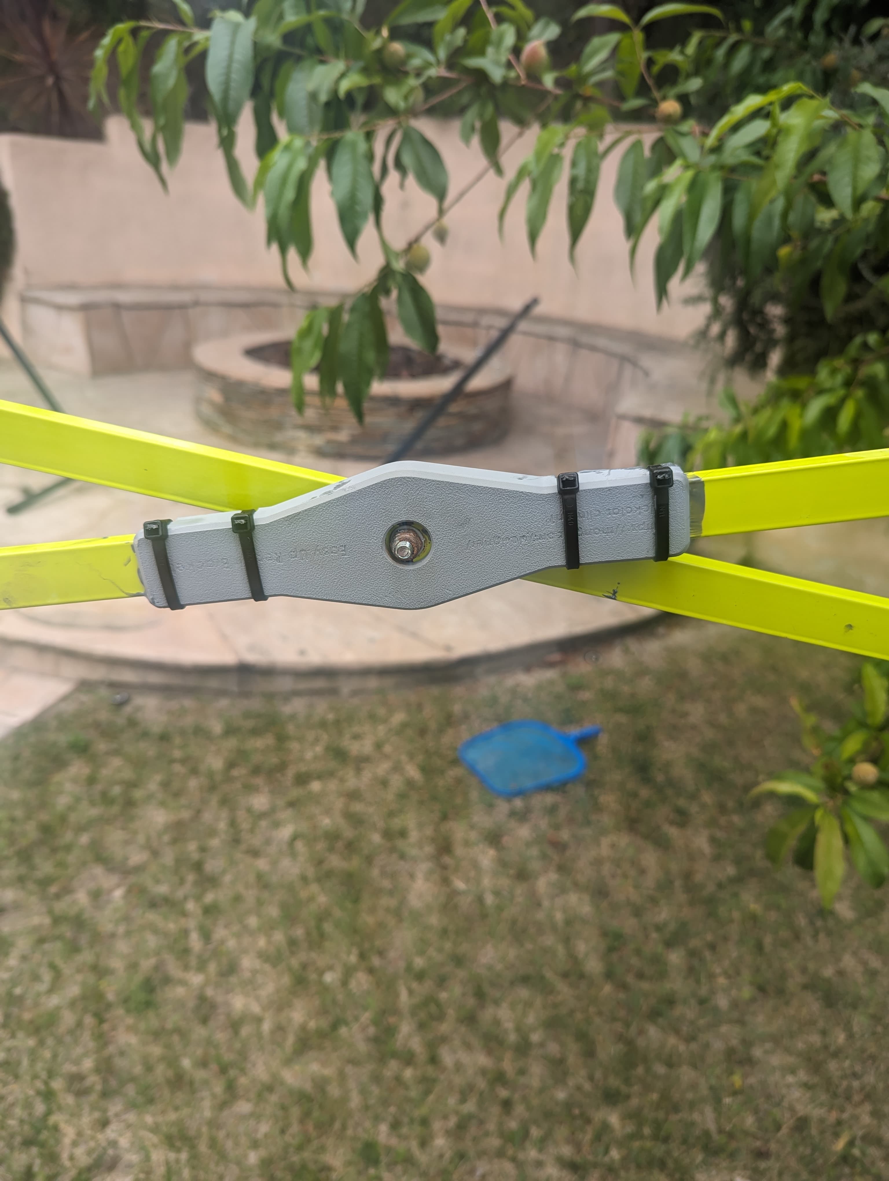 Easy Up Repair Bracket, 22.5 x 10.15 pole 3d model