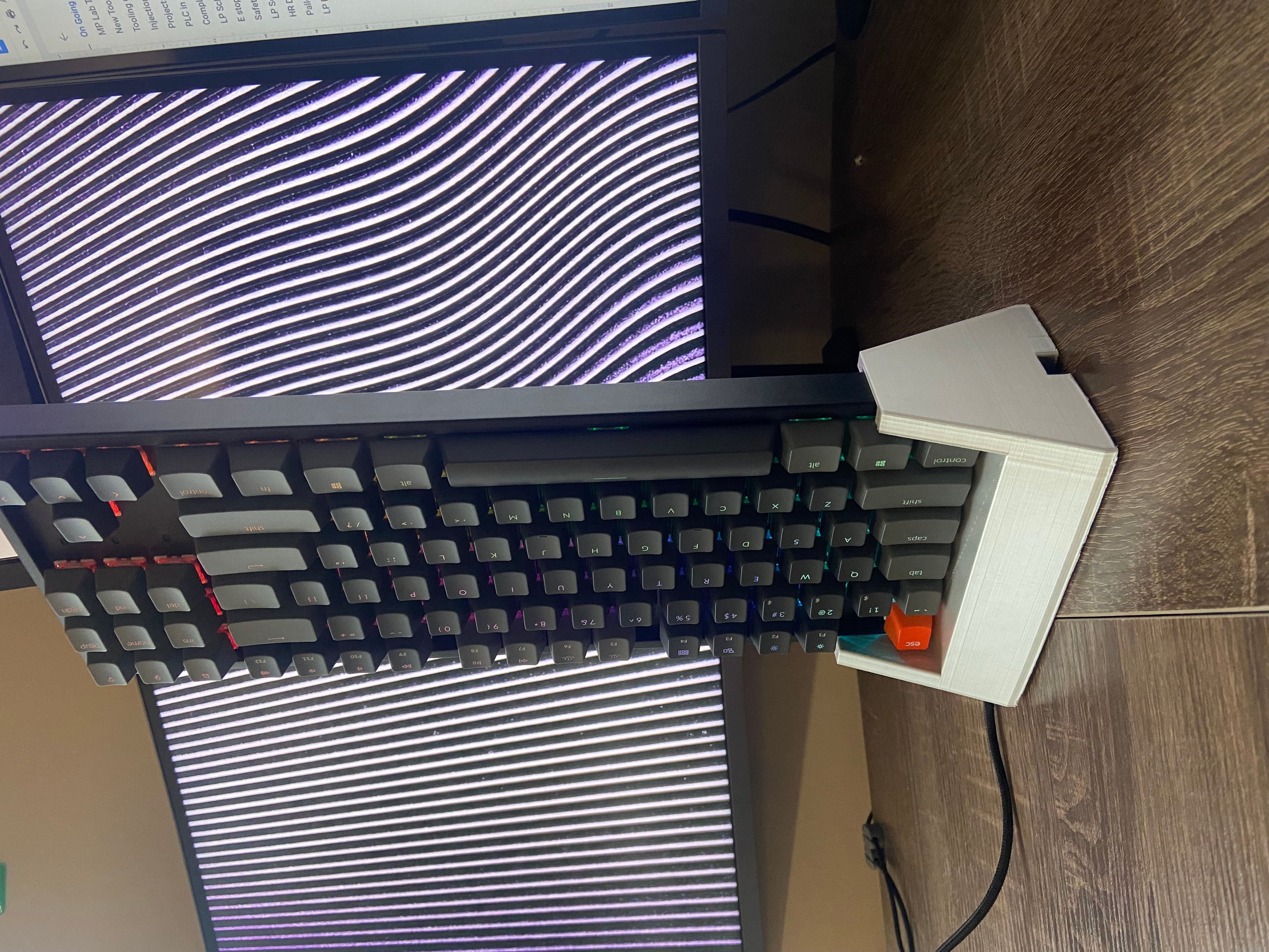 Keychron K8 Vertical Dock ` 3d model