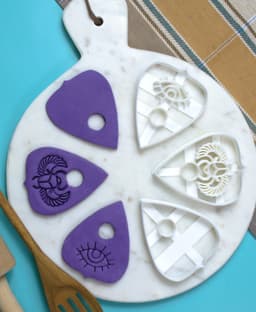Planchette Cookie Cutter Set 3d model