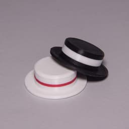 Fancy Boater Hat // Lil'Hats'N'Stuff 3d model