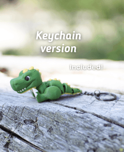 Terrifying T-Rex - Articulated Fidget T-Rex - Ludo animal 3d model