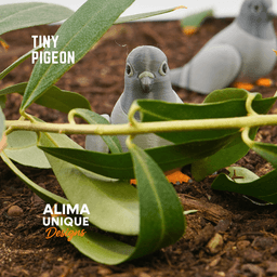 Tiny Pigeon/Dove - Articulated Fidget Toy 3d model