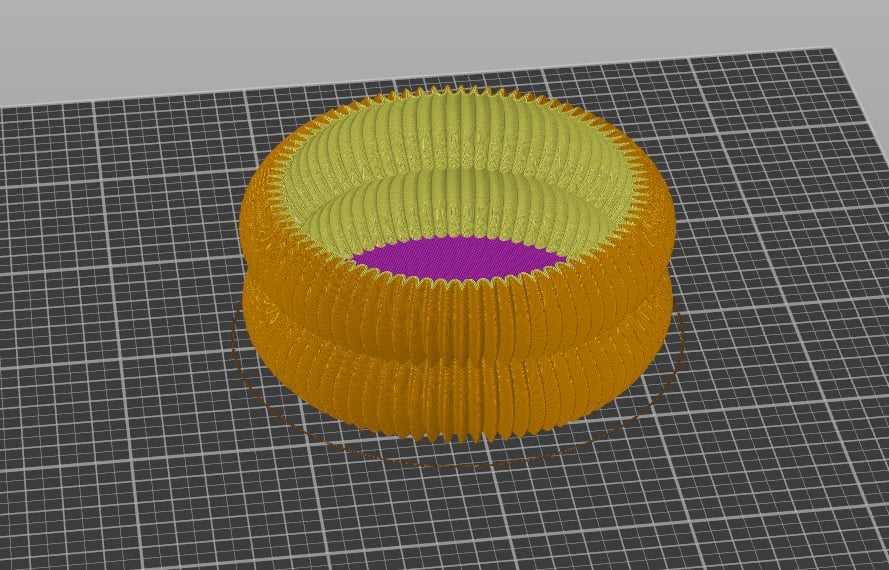 stackable tray double.stl 3d model