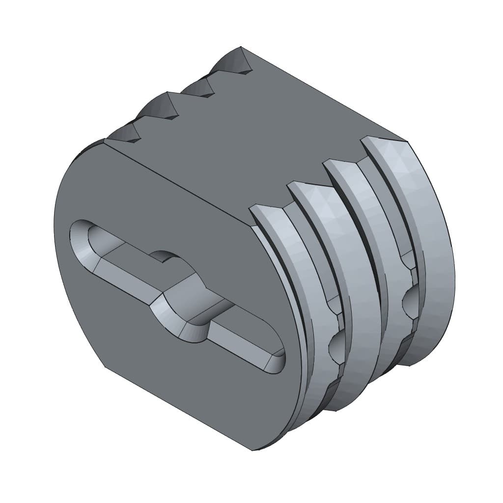 D-LOCK_CONNECTOR_L-DOUBLE-TRUSS-HEAD-SCREW-MOUNT 3d model
