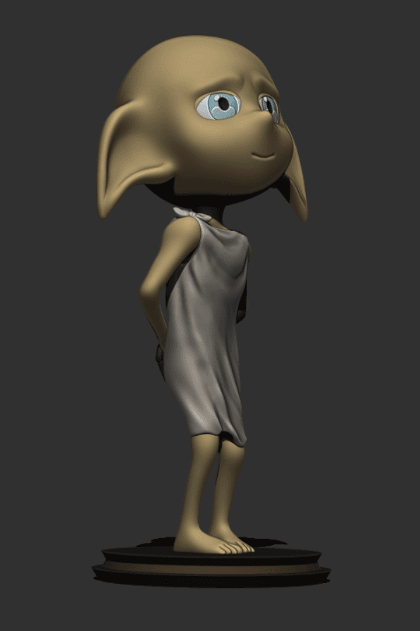 Little Big Head- Dobby (Harry Potter) 3d model