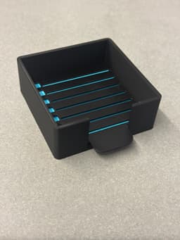 Post-it Notes Checklist Template 3d model
