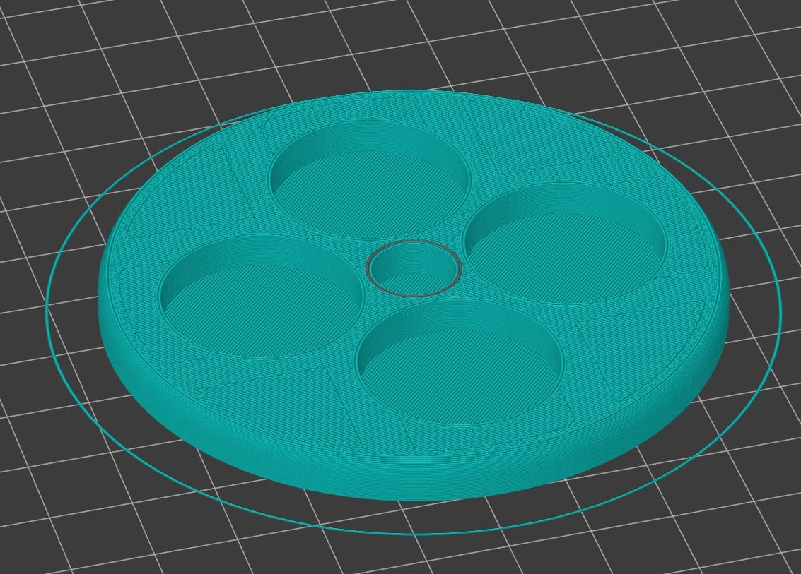 Magnetic and telescopic dnd combat raiser 3d model
