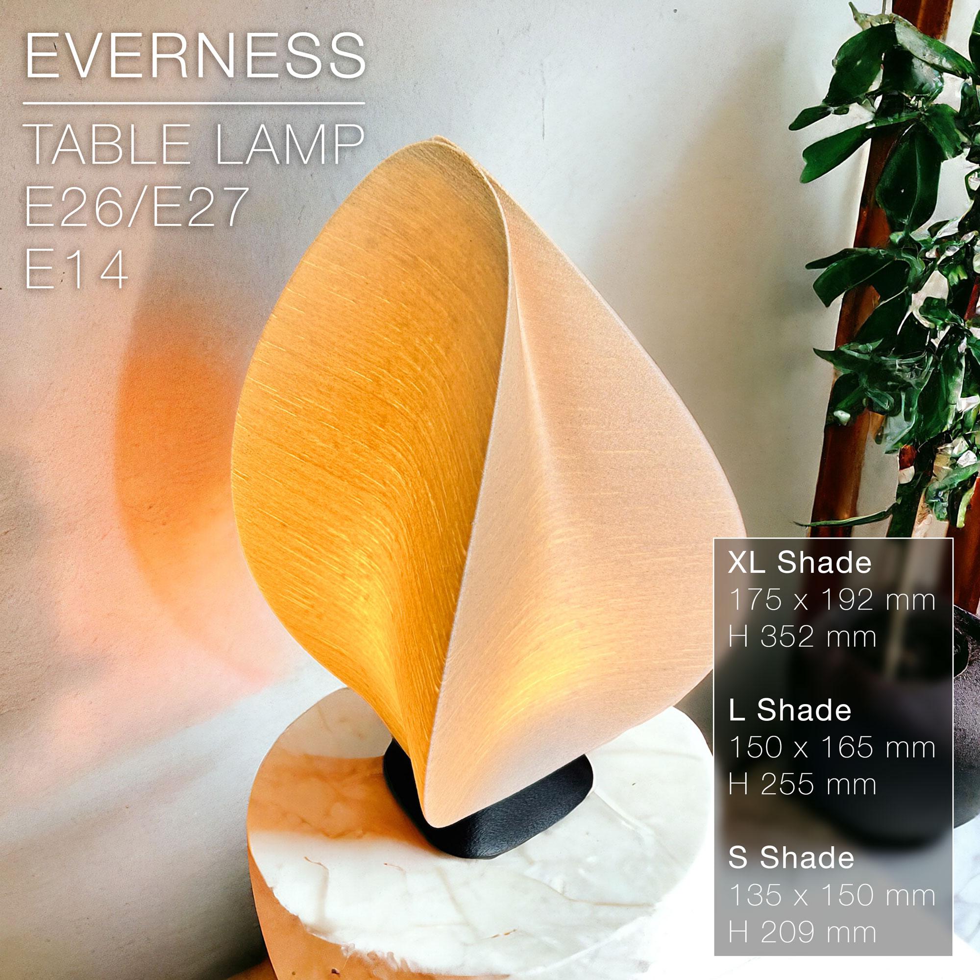 EVERNESS  |  Table lamp E27 & E26 & E14 3d model