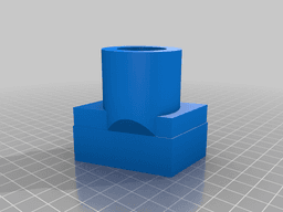 Hobel Adapter Bosch PHO 100 3d model