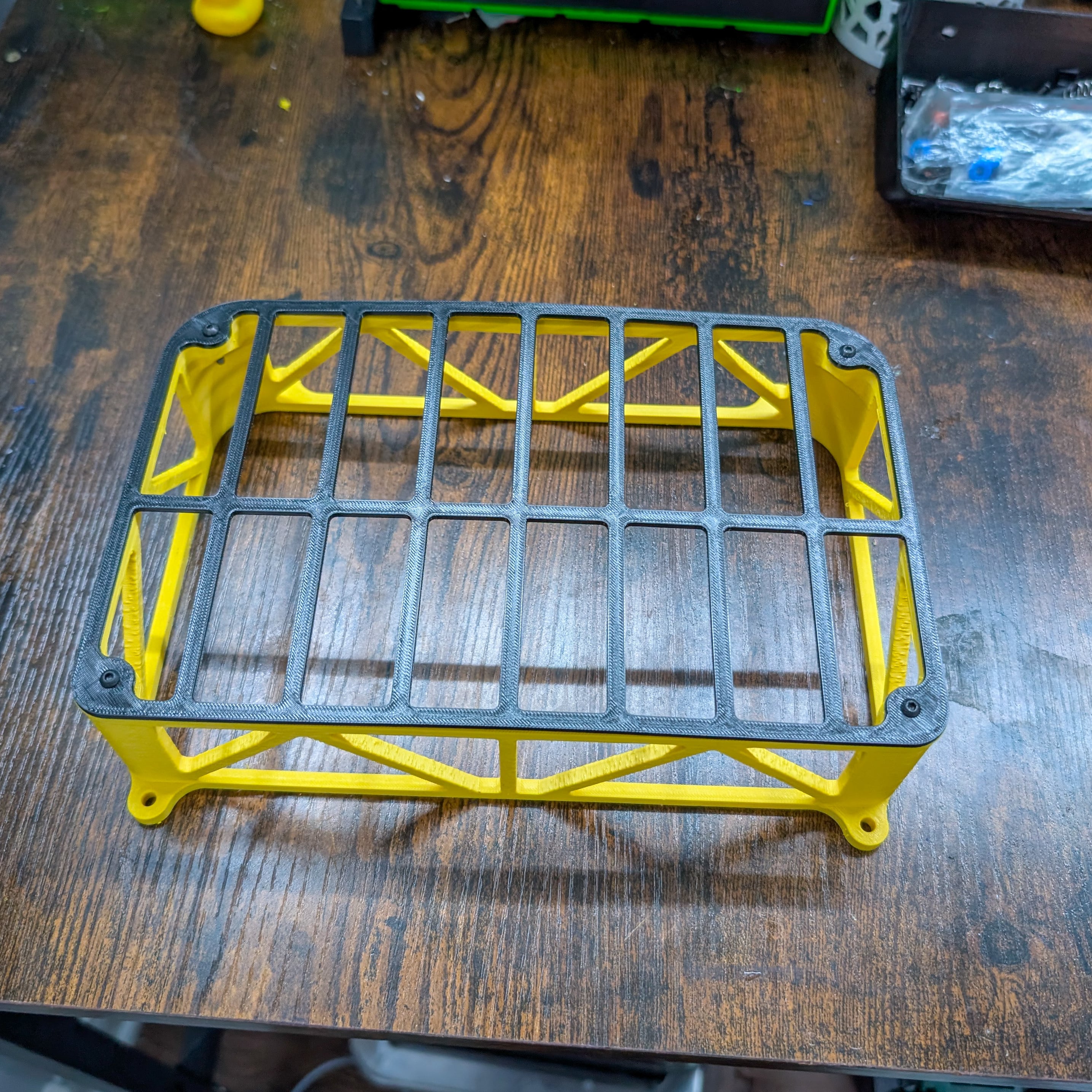 Electronics Wall Cage - Large 3d model