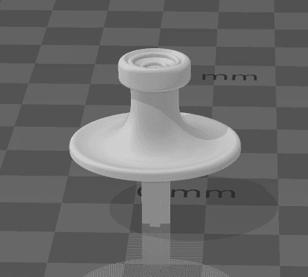 Razer Tartarus v2 Thumbstick Mod 3d model