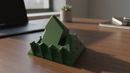 Apex Crystalline Desk Nexus 3d model