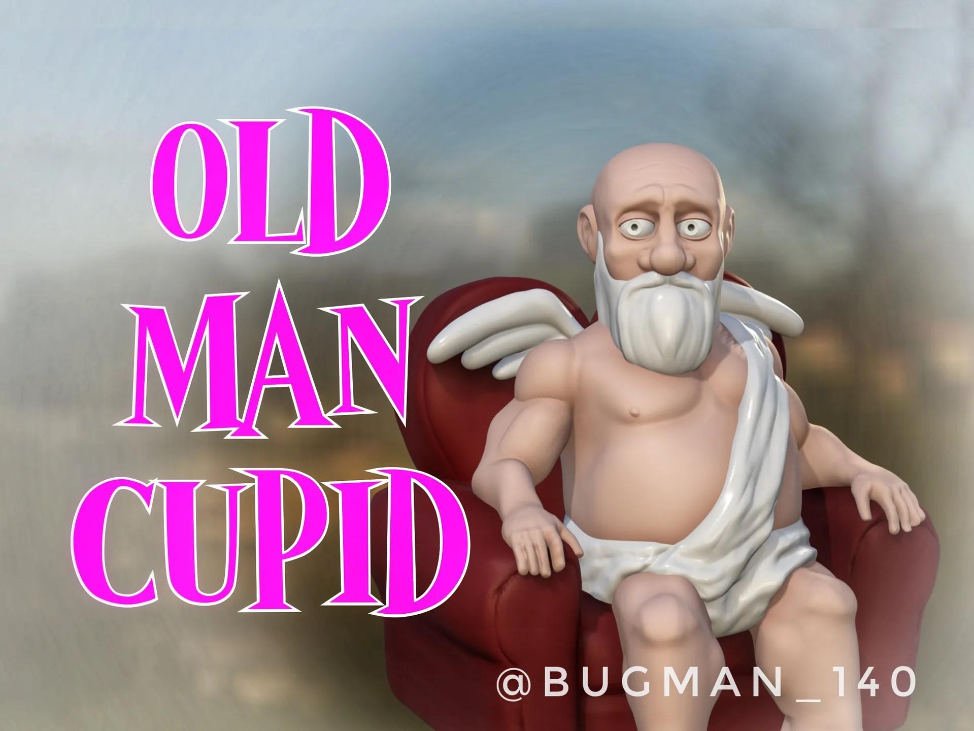 Old Man Cupid 3d model
