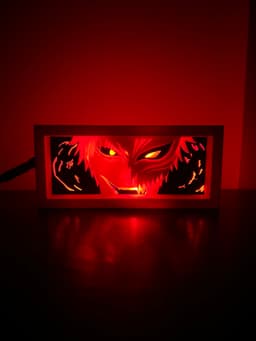 Bleach - Ichigo Hollow LED Lightbox 3d model