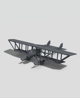 1:144 Farman M.F.11 3d model