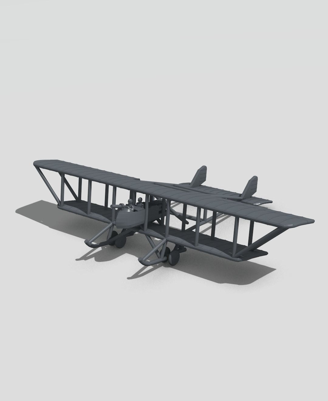 1:144 Farman M.F.11 3d model