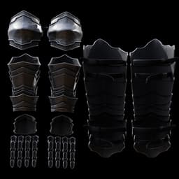 BLAIDD ARM & LEG PLATE ARMOR COSPLAY LIFESIZE – ELDEN RING FAN ART STL 3d model