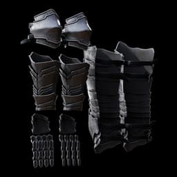 BLAIDD ARM & LEG PLATE ARMOR COSPLAY LIFESIZE – ELDEN RING FAN ART STL 3d model